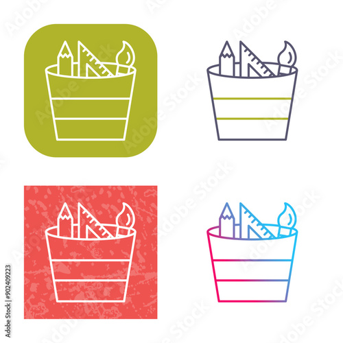 Graphic Tools Icon Design photo