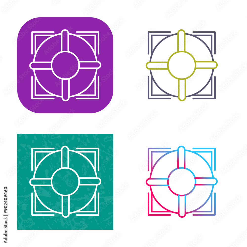 Fototapeta premium Key Icon Design