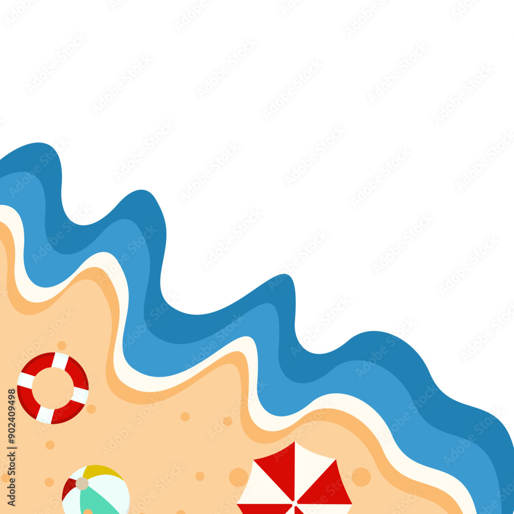 Summer Beach Corner Summer Beach Corner