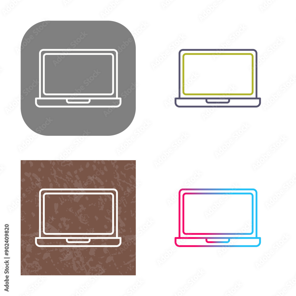 Laptop Icon Design Laptop Icon Design