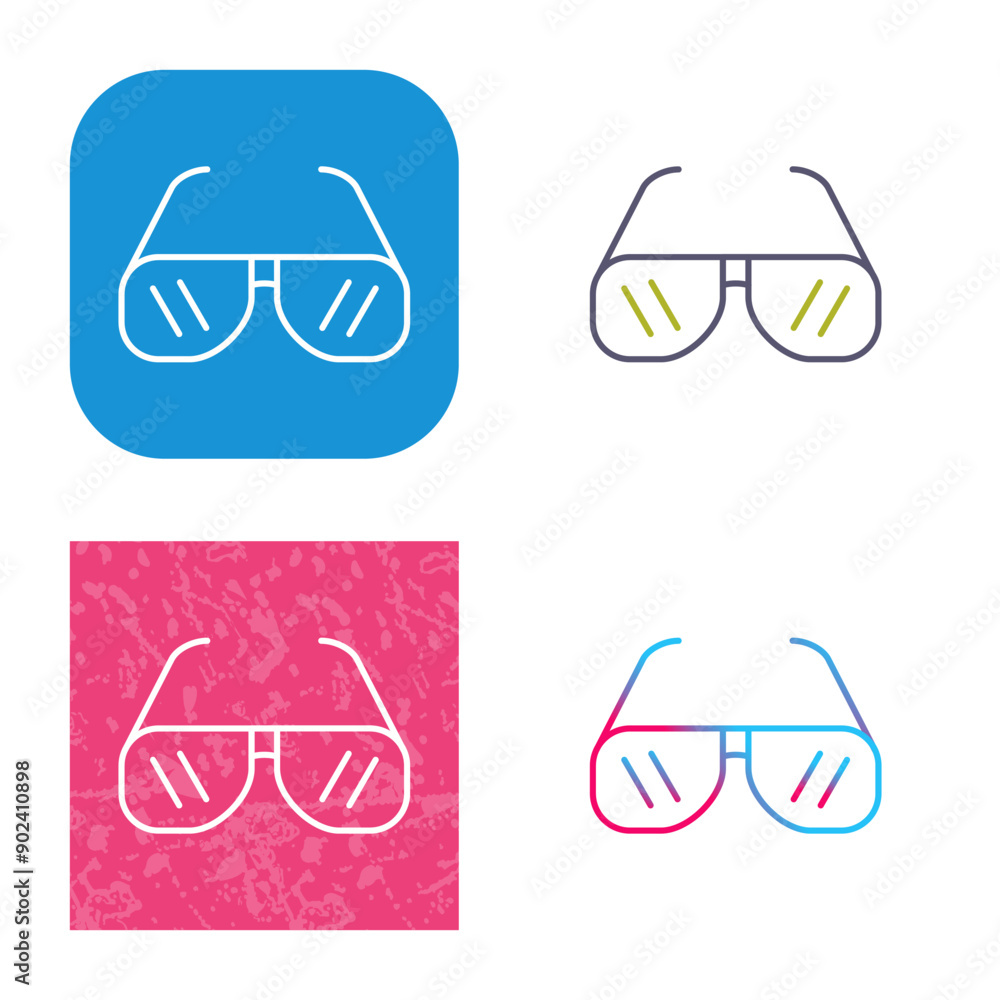 Sun Glasses Icon Design Sun Glasses Icon Design
