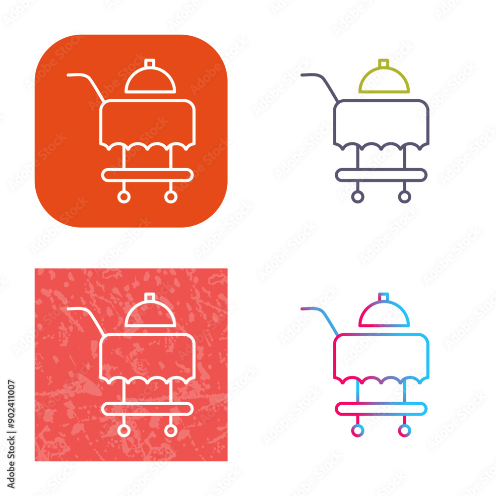 Room Service Icon Design Room Service Icon Design