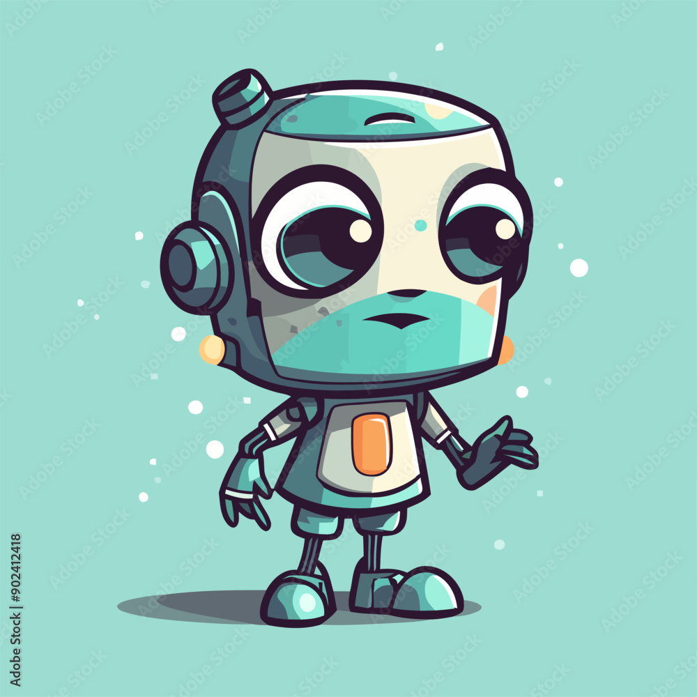 Robot Abstract Vector Design Illustration. Robot Abstract Vector Design Illustration.