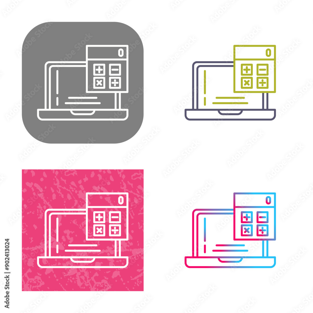 Calculator Icon Design Calculator Icon Design
