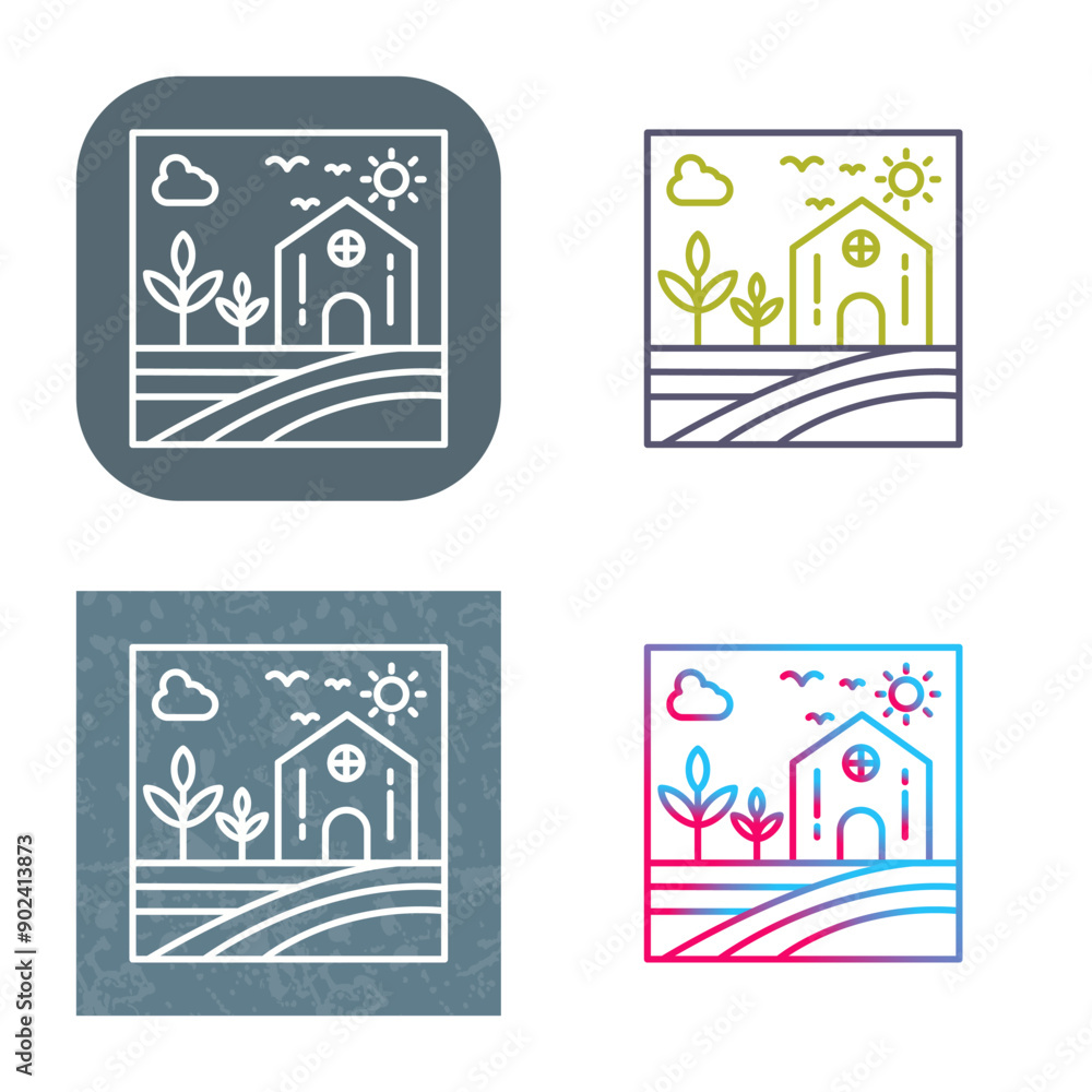 Nature Icon Design Nature Icon Design
