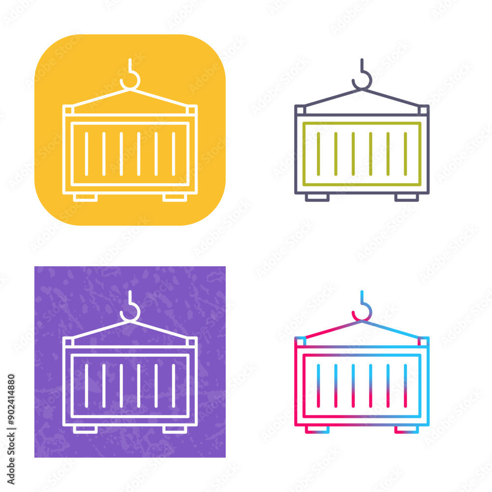 Container Icon Design Container Icon Design