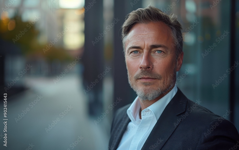 A light unshaven man dressed casually stands confidently in an urban setting, with soft sunlight creating a warm atmosphere around him A light unshaven man dressed casually stands confidently in an urban setting, with soft sunlight creating a warm atmosphere around him