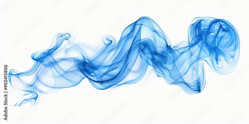 , Abstract blue and turquoise wavy watercolor background on a white background . blue wave watercolor , Abstract blue and turquoise wavy watercolor background on a white background . blue wave watercolor
