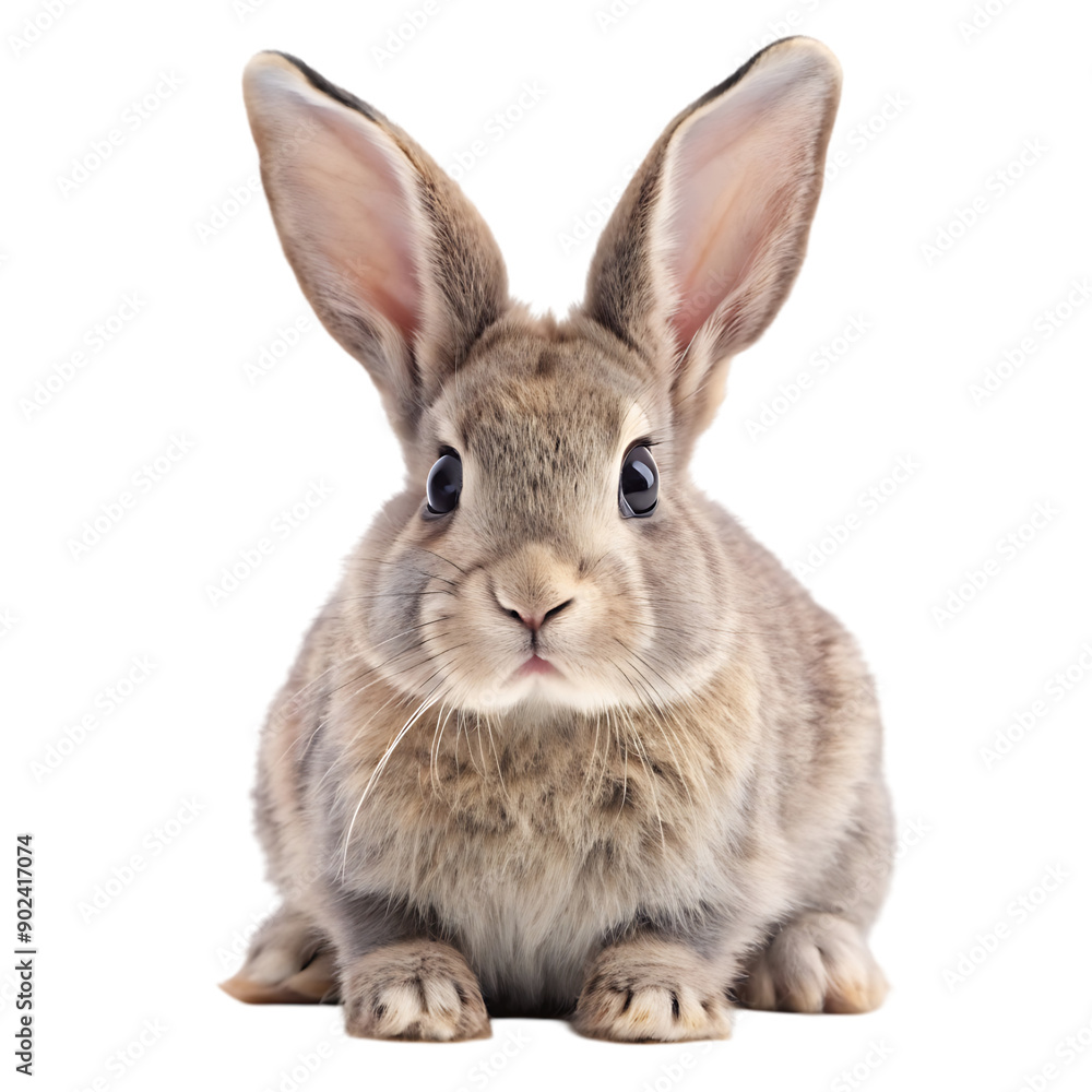 rabbit isolated on white rabbit isolated on white