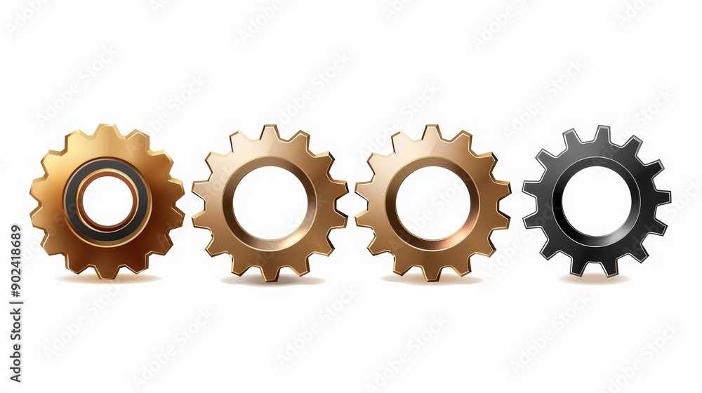 Explore a versatile gear clipart collection with vector icons on a clean background, perfect for any design project. Explore a versatile gear clipart collection with vector icons on a clean background, perfect for any design project.