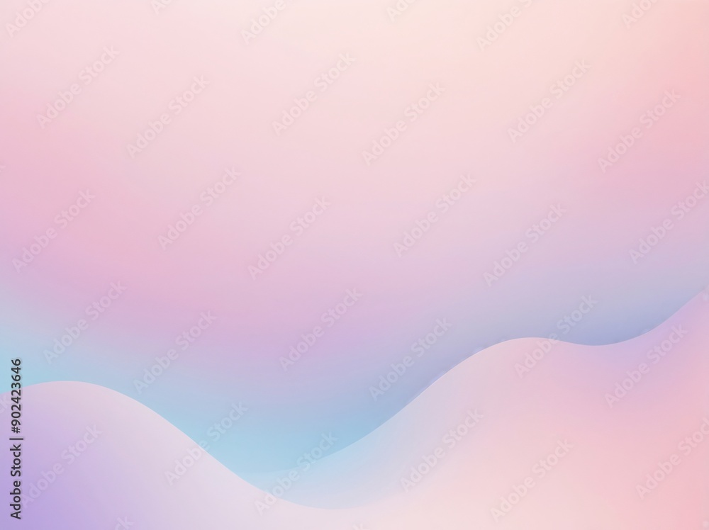 Naklejka premium Soft Gradient Bliss