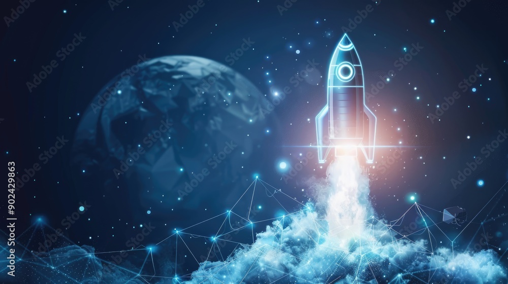 Concept of a startup business, adoption of technology to scale existing business and organizational operations Concept of a startup business, adoption of technology to scale existing business and organizational operations