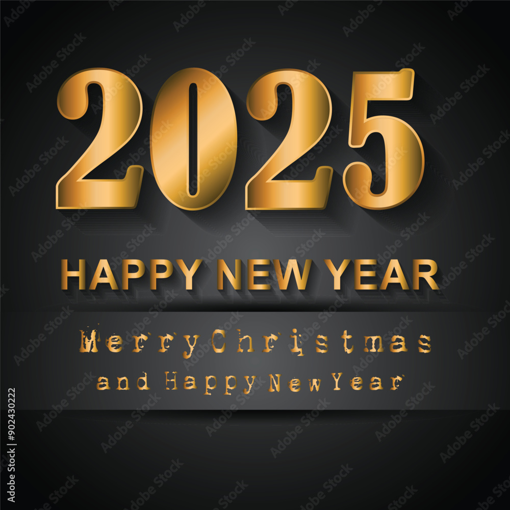 2025 Happy new year background for your seasonal flyers and greetings card or christmas themed. 2025 Happy new year background for your seasonal flyers and greetings card or christmas themed.