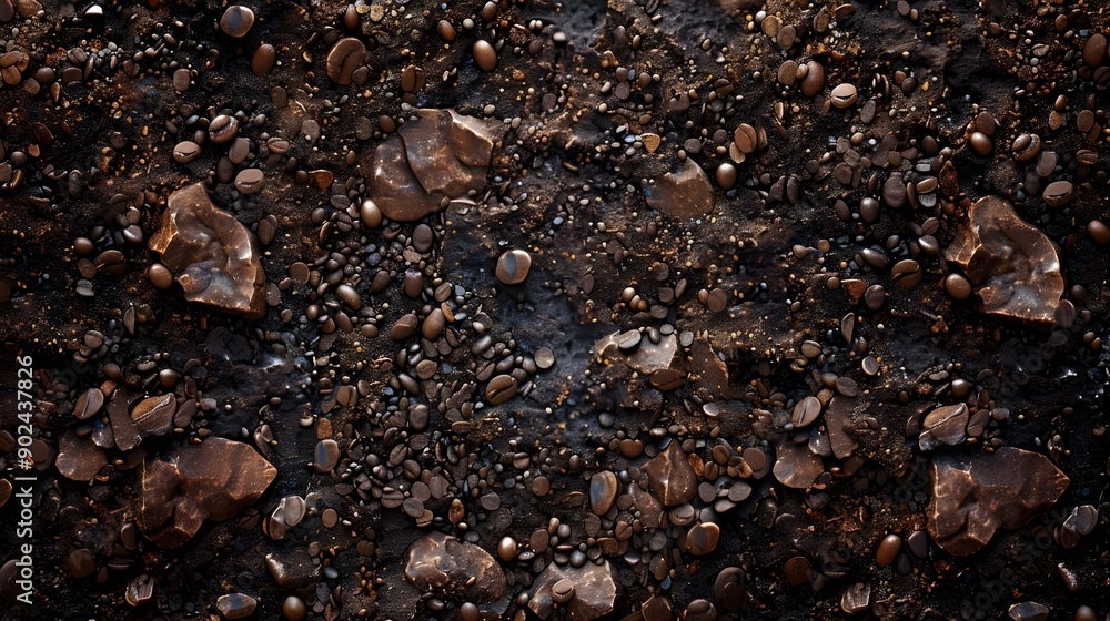 A crisp, freshly toasted coffee grain background would make a great wallpaper. A crisp, freshly toasted coffee grain background would make a great wallpaper.
