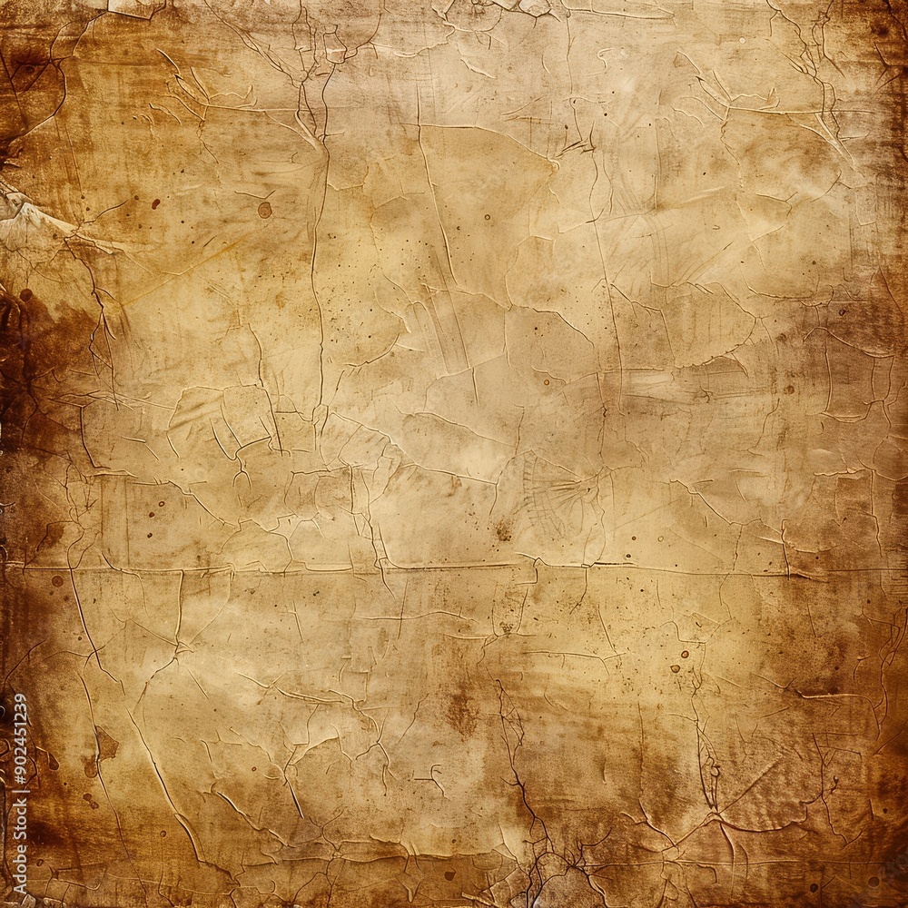 Aged and Cracked Brown Paper Texture Aged and Cracked Brown Paper Texture