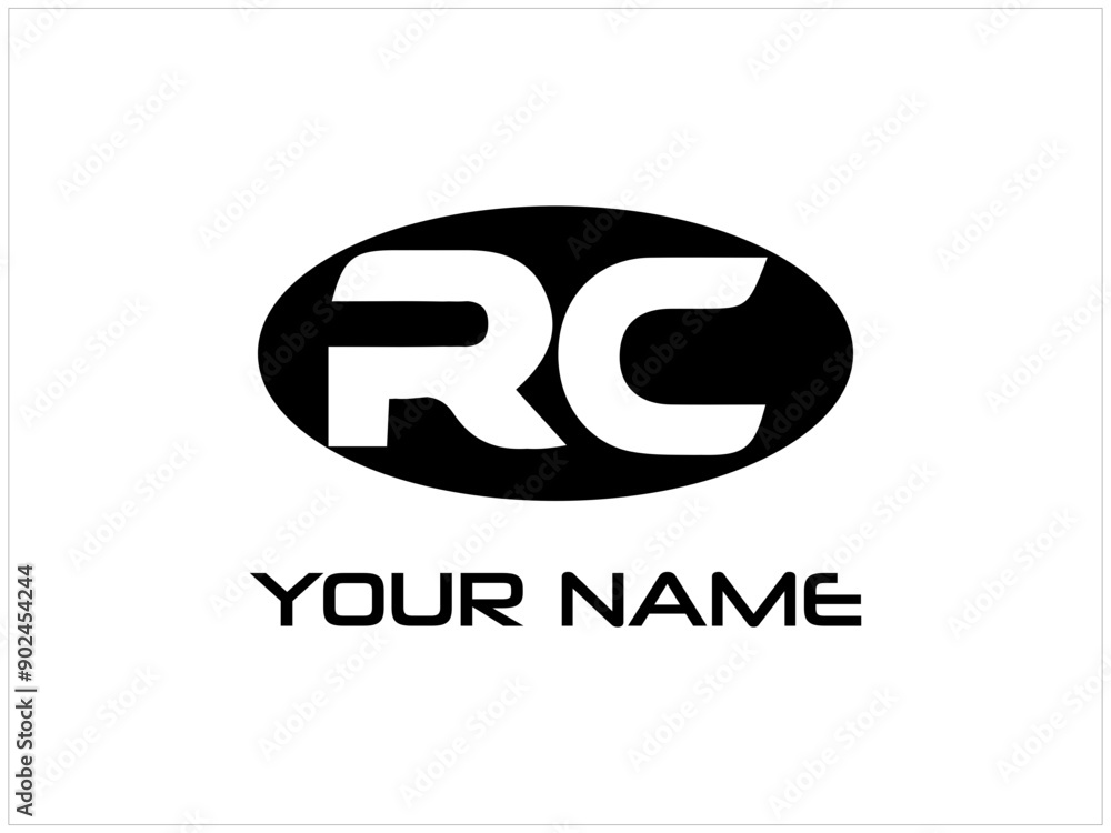 Obraz premium Font customise logo design ,vector, illustration, line art, isolate template and unique design logo. 