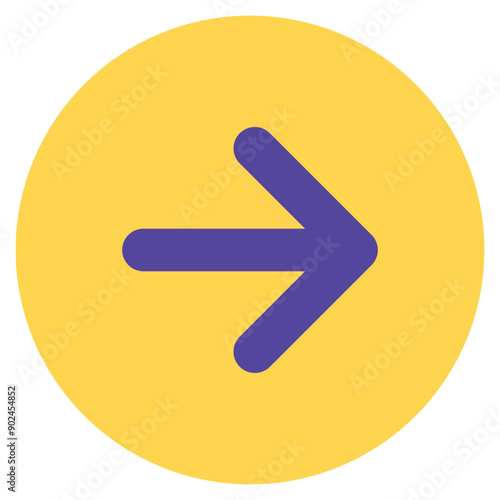 Vector Icon Right, Next, Direction, Skip, Right Arrow, Sign