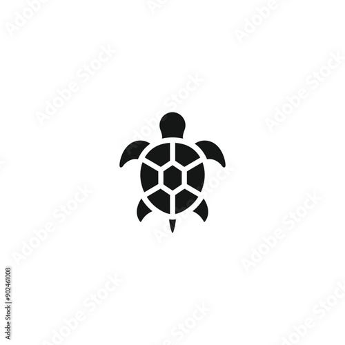 Turtle icon vector. EPS 10 editable vector