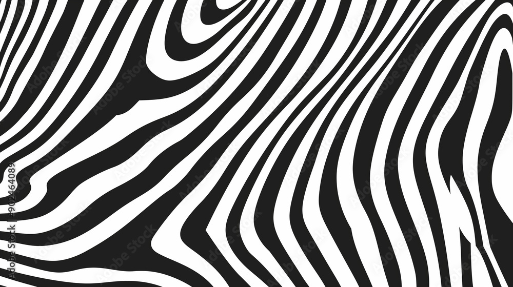 A series of abstract, wavy, and curvy lines. These lines vary in thickness and spacing, creating a rhythmic and harmonious visual pattern. They are predominantly black and white, with the black lines A series of abstract, wavy, and curvy lines. These lines vary in thickness and spacing, creating a rhythmic and harmonious visual pattern. They are predominantly black and white, with the black lines