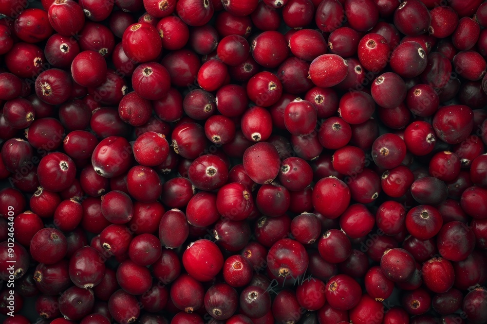 Cranberries texture background, Vaccinium macrocarpon fruits pattern, Oxycoccus macrocarpus mockup Cranberries texture background, Vaccinium macrocarpon fruits pattern, Oxycoccus macrocarpus mockup