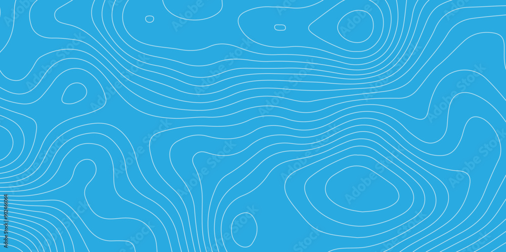 Topography white wave line contour map background design. light blue background and white line background. modern design Imitation geographical map vector illustration. Topography white wave line contour map background design. light blue background and white line background. modern design Imitation geographical map vector illustration.