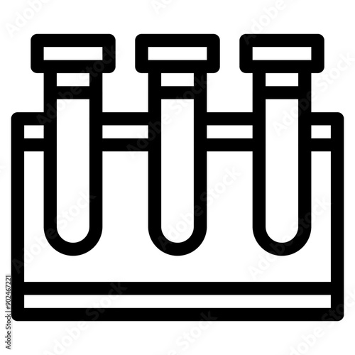 Vector Icon Test Tube, Blood Test, Blood, Blood Sample, Laboratory,