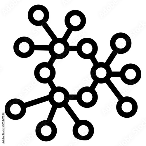 Vector Icon Glucose, Component, Chemical, Education, Molecule, Energy