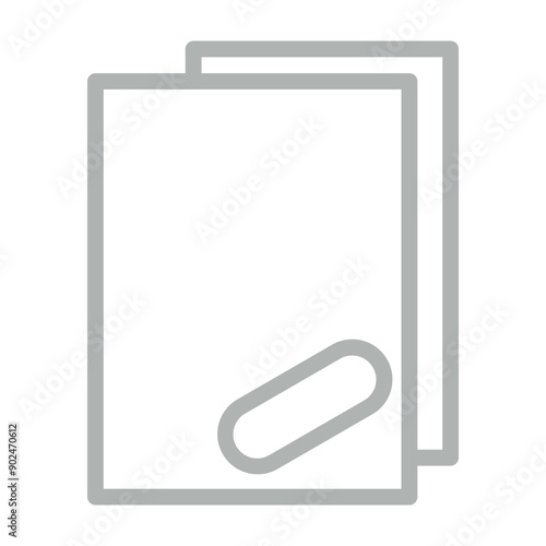 copy free Vector Line Grey Icon Design