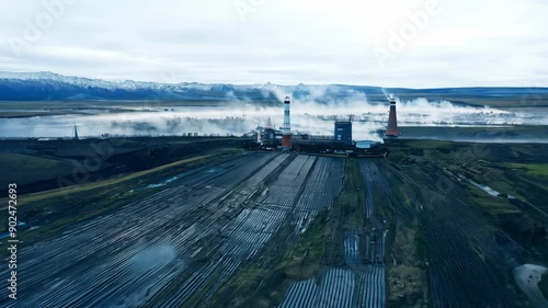 geothermal plant renewable energy photo