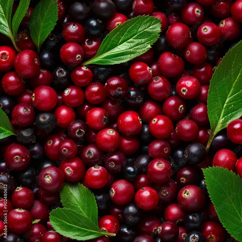Amelanchier texture background, shadbush, shadwood or shadblow fruits pattern, many serviceberry Amelanchier texture background, shadbush, shadwood or shadblow fruits pattern, many serviceberry