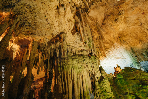  grotto Grotta di Nettuno, Capo Caccia, Alghero, Sardinia, Italy. photo