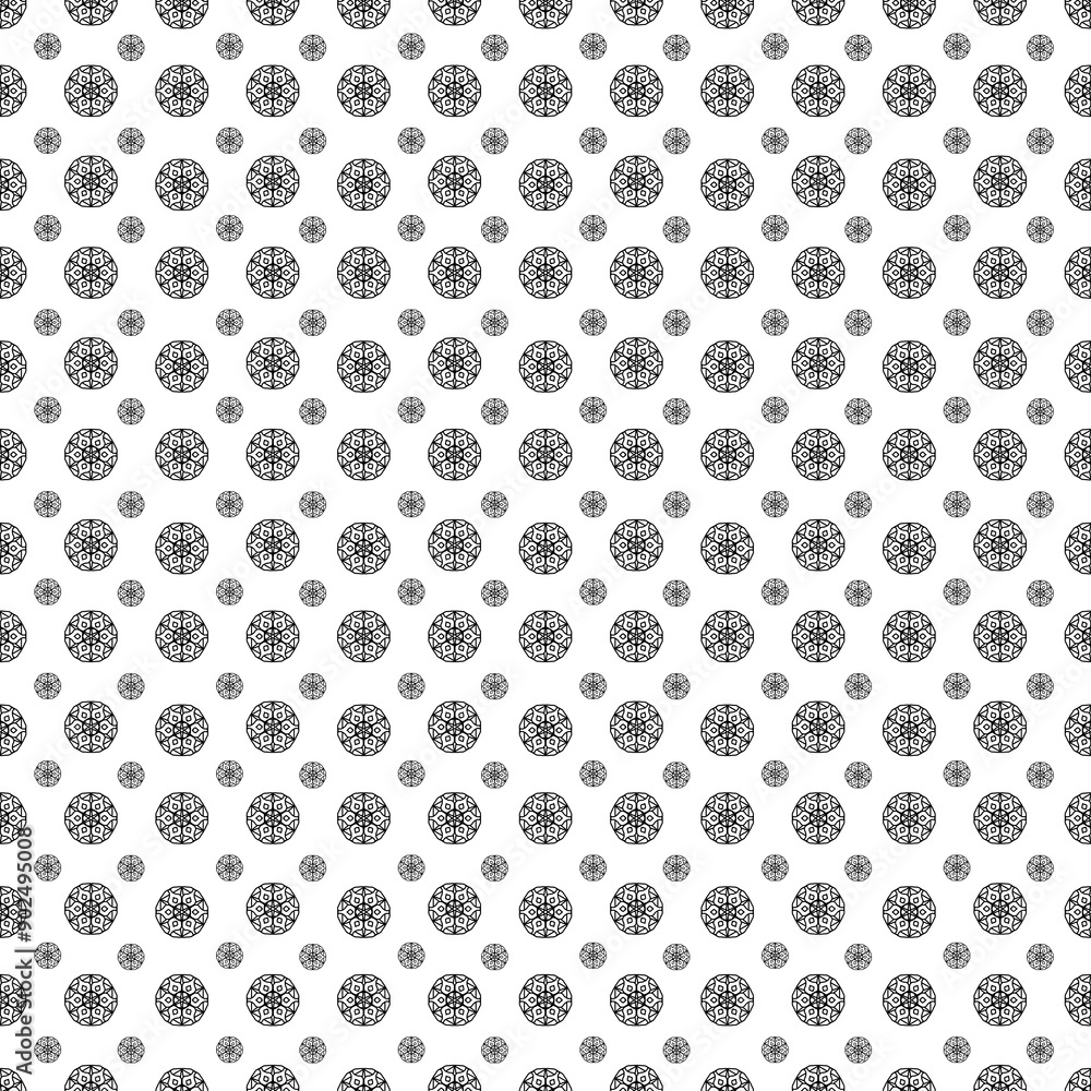 Mandala pattern black and white Mandala pattern black and white