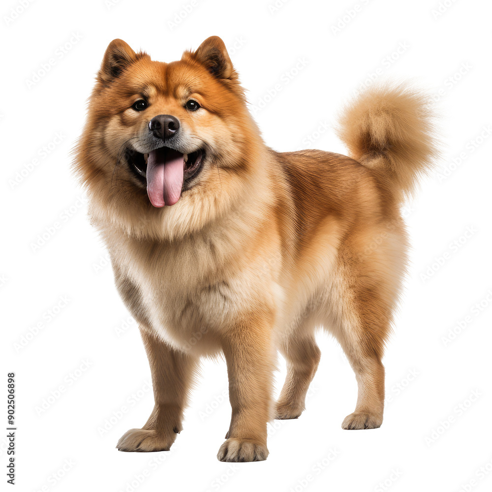 happy cute dog isolated on white happy cute dog isolated on white