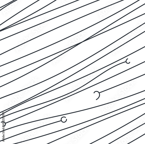 Adobe Illustrator Artwork with diagonal lines and forks or pitchforks 