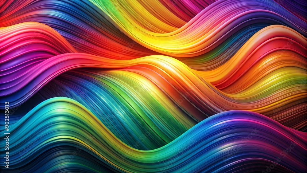 Abstract Rainbow Swirling Waves, 3D Render, Vibrant Colors, Fluid Design, Abstract Art, Wave, Abstract Abstract Rainbow Swirling Waves, 3D Render, Vibrant Colors, Fluid Design, Abstract Art, Wave, Abstract