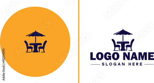 Furniture rental icon Furniture leasing Furniture hire Furniture borrowing flat logo sign symbol editable vector