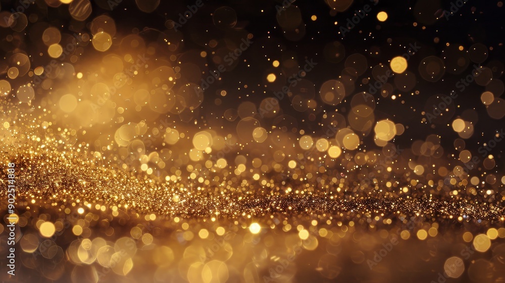 Golden Glitter Bokeh Background, abstract , sparkle , light , celebration Golden Glitter Bokeh Background, abstract , sparkle , light , celebration