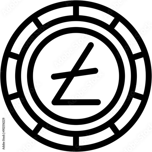 Vector Icon Lite coin, Business And Finance, Currency, Coin, Money