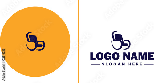 Furniture rental icon Furniture leasing Furniture hire Furniture borrowing flat logo sign symbol editable vector
