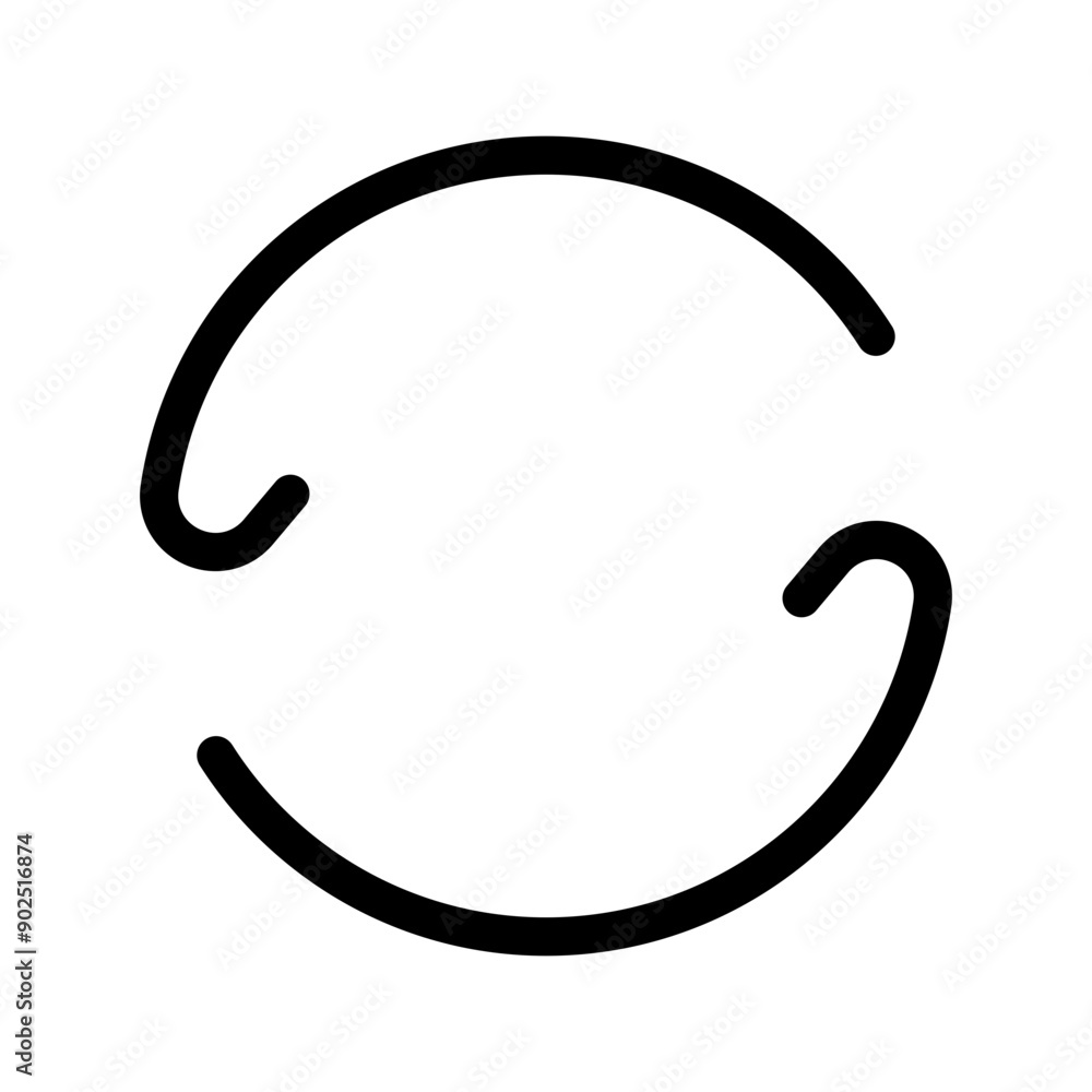 Reload Icon Vector Symbol Design Illustration Reload Icon Vector Symbol Design Illustration