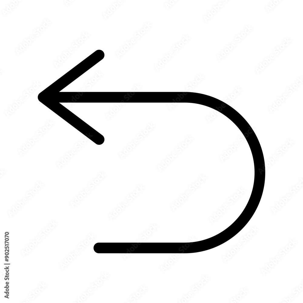 Back Arrow Icon Vector Symbol Design Illustration Back Arrow Icon Vector Symbol Design Illustration