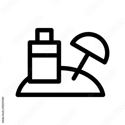 Vacation Icon Vector Symbol Design Illustration