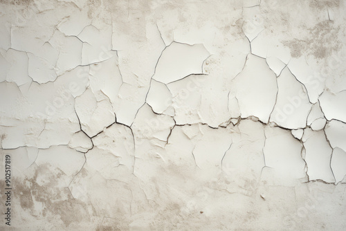 Processed collage of cracked stucco surface texture. Background for banner, backdrop or texture
