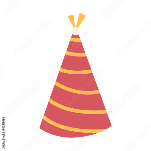 vector birthday hat