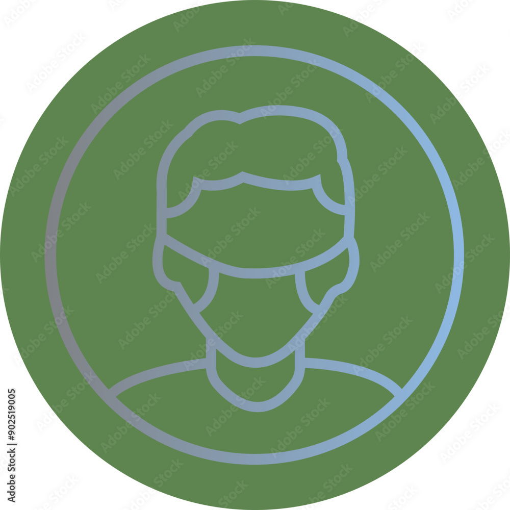 Face Mask icon Design