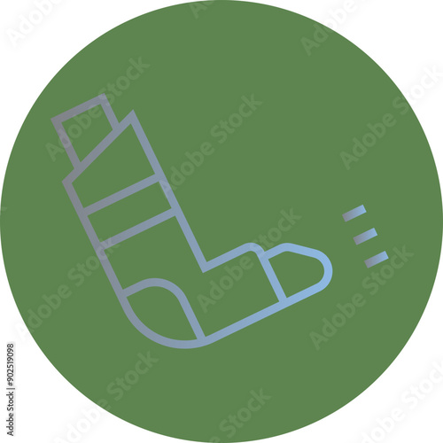 Inhaler icon Design