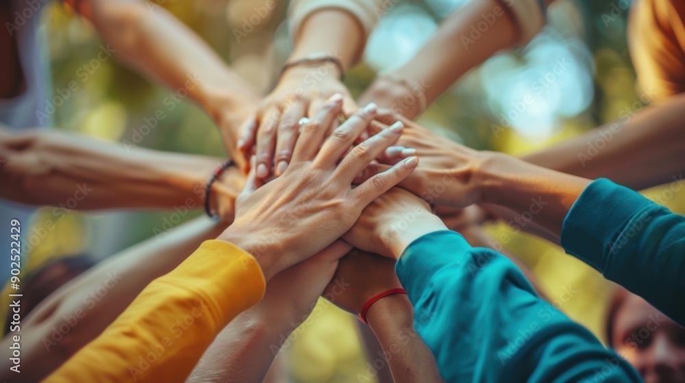 Teamwork, interaction between all team members. team building flat style. Teamwork, interaction between all team members. team building flat style.