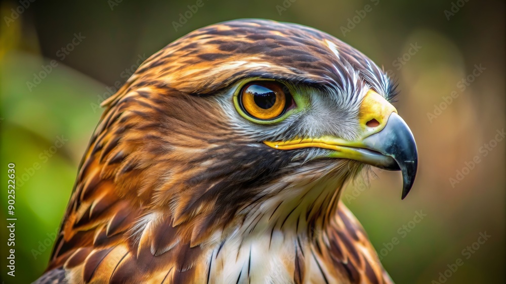Hawk Portrait Close-Up of a Sharp-Eyed Bird of Prey, bird, wild, nature, avian Hawk Portrait Close-Up of a Sharp-Eyed Bird of Prey, bird, wild, nature, avian