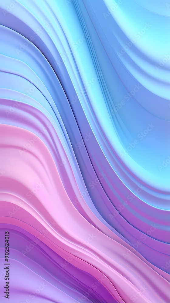 Digital 3d purple aqua and pink abstract geometric figure poster background with generative Digital 3d purple aqua and pink abstract geometric figure poster background with generative