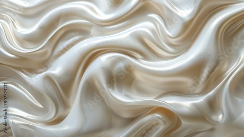 Smooth, pearl texture with elegant patterns and subtle reflections